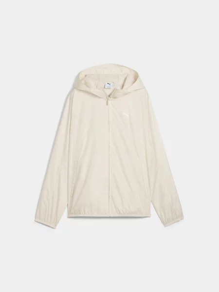 Вітровка PUMA Ess Regular Windbreaker комбінований верх білий