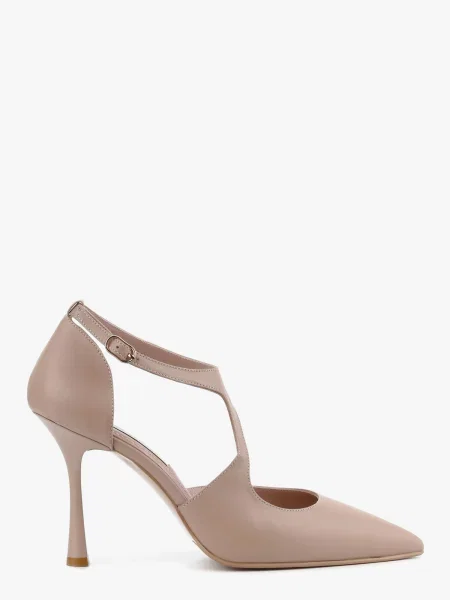 Шкіряні Туфлі-човники LeBERDES коричневий