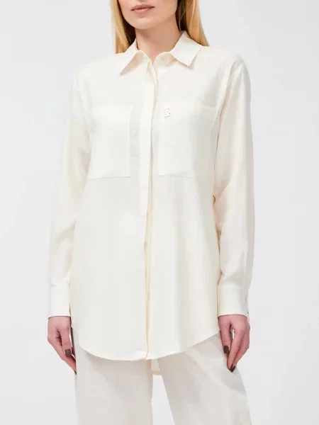 Сорочка Just Before молочний льон/віскоза