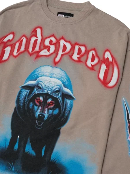 Pulover Godspeed gri