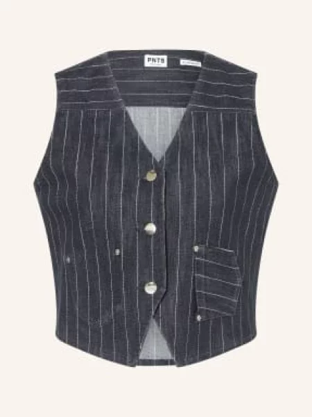 Pnts Kamizelka Jeansowa The Suit Up blau granatowa
