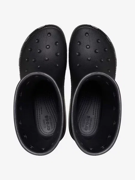 Kalosze Crocs Classic Rain Boot black czarne