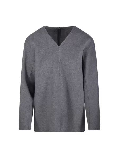 Sweter Max Mara szary