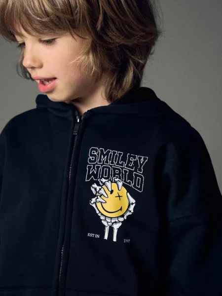 Reserved Світшот SmileyWorld® чорний