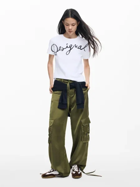 Tricou Desigual scurt negru