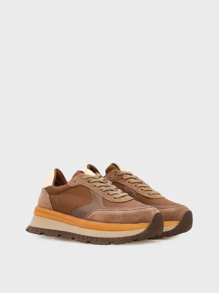 Шкіряні Кросівки PRPY коричневий