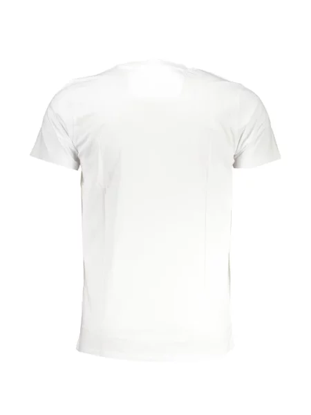 Tricou Cavalli Class cu imagine alb
