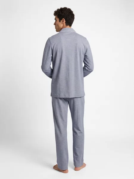 Pletená košeľa Polo Ralph Lauren modrá