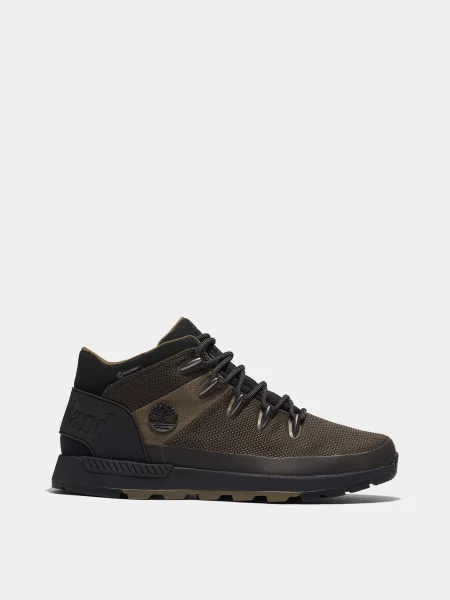 Черевики Timberland оливковий текстиль