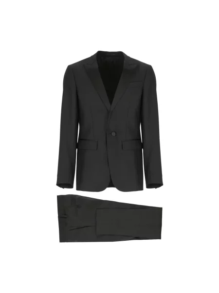 Garnitur Dsquared2 wełniany czarny
