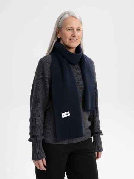 MELA Fular Asmee bleumarin