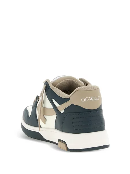 Sneakerși Off-white business alb