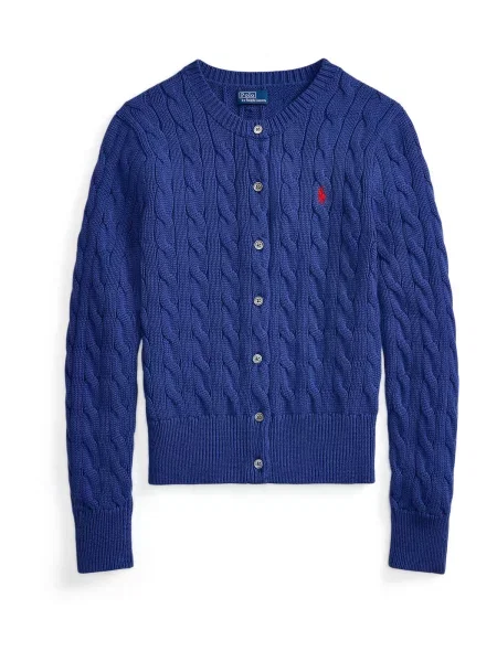 Polo Ralph Lauren Geacă tricotată gențiană albastru