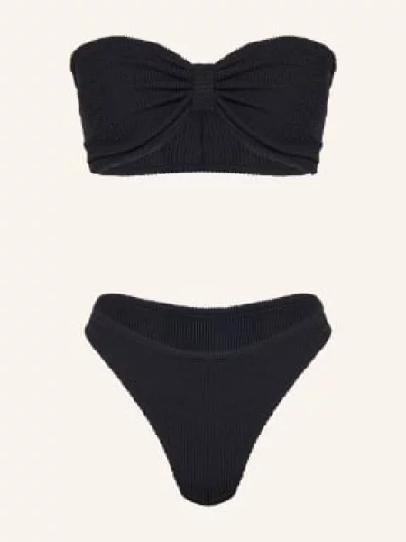 Hunza G Bandeau Bikiny Jean černá