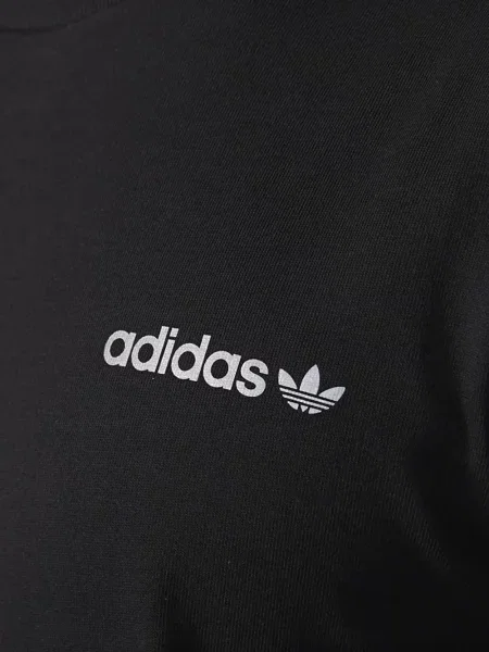 Tricou Adidas alergare din fleece streetstyle gri