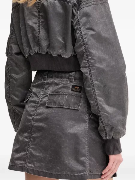 Fustă Alpha Industries gri