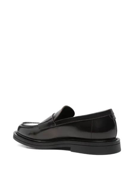 Pantofi loafer The Antipode din piele negru