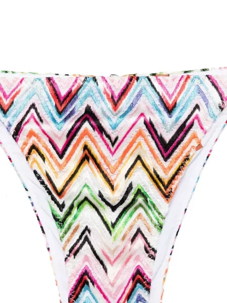 Bikini Missoni alb