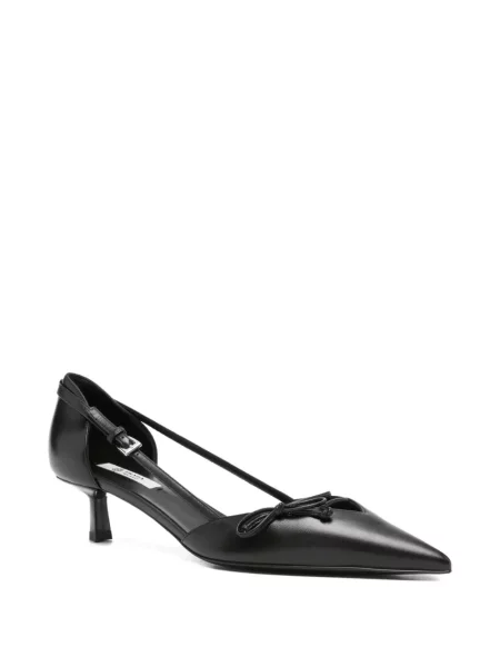 Pantofi cu toc Prada din piele negru