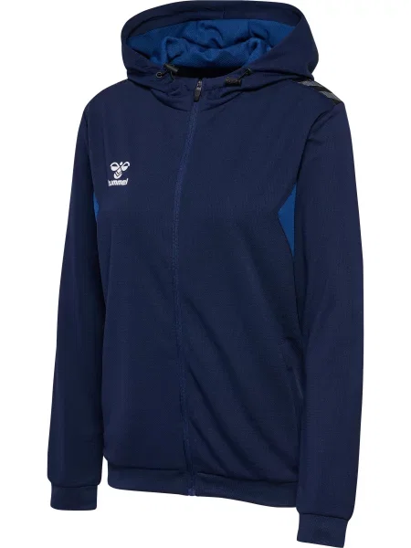Bluza dresowa z kapturem Hummel Authentic Pl niebieska