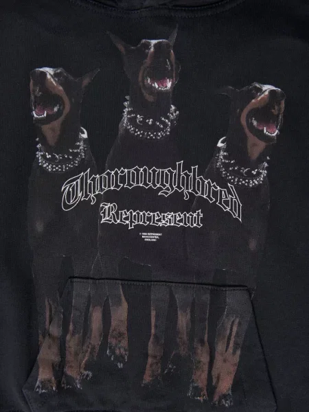 Bluza z kapturem dziecięca Represent Mini czarna