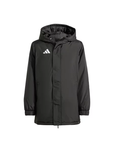 ADIDAS PERFORMANCE Αθλητικό μπουφάν Stadium μαύρο λευκό