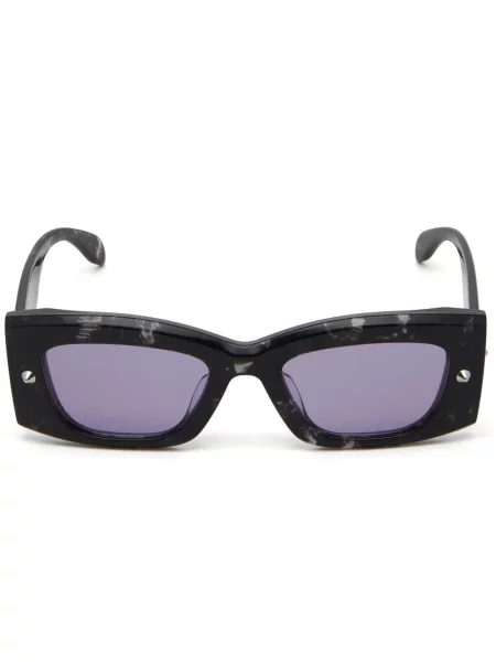 Ochelari de soare Alexander Mcqueen Eyewear cu tepi negru