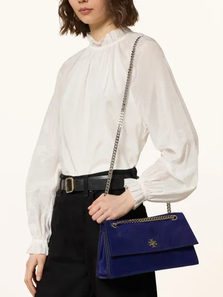 Tory Burch Torba Na Ramię Kira blau niebieska