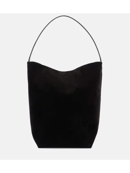 Torbica The Row iz semiša črna