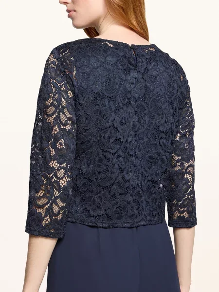 Vera Mont Kombinezon Z Rękawami blau granatowy