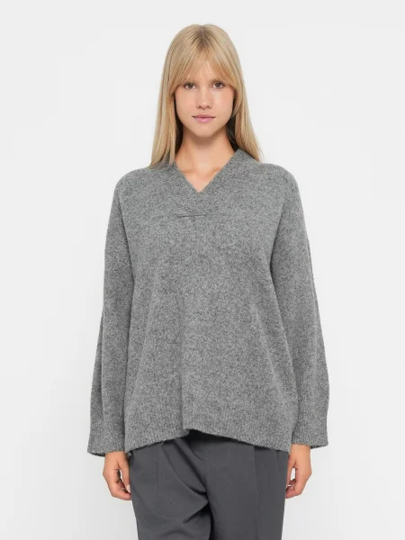 VERO MODA Pulover BANG amestecat gri