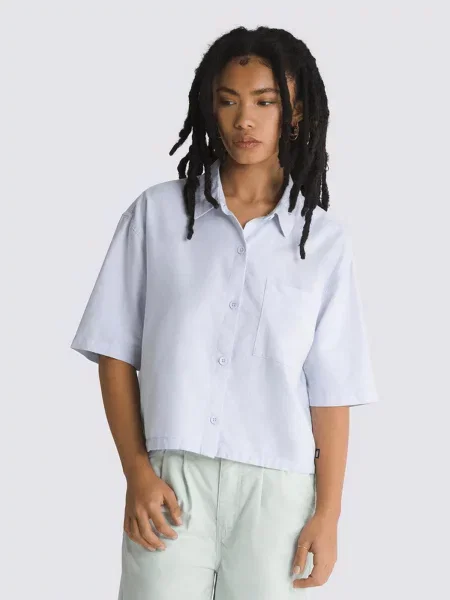 Рубашка Vans голубая