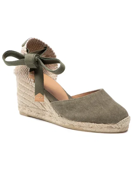 Espadrile Castañer verde
