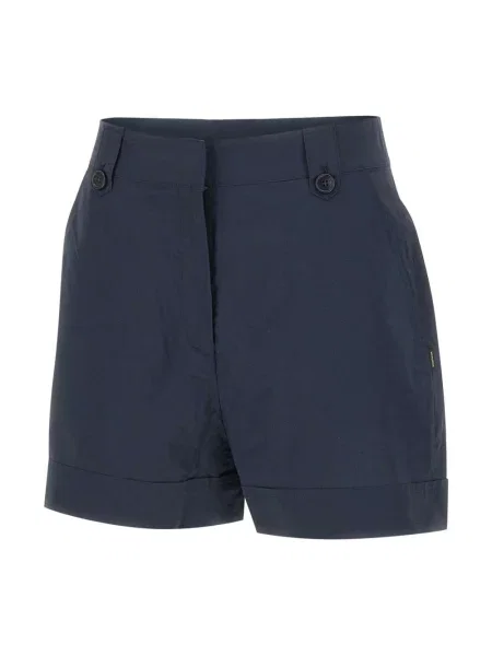 Szorty Woolrich z wysoką talią niebieskie