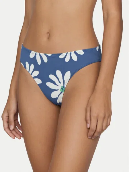 Roxy Bikini partea de jos Printed Essentials albastru