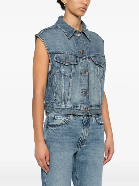 Vestă denim Levi's® albastru