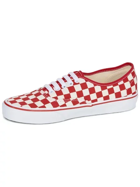 Kockás félcipő Vans fehér