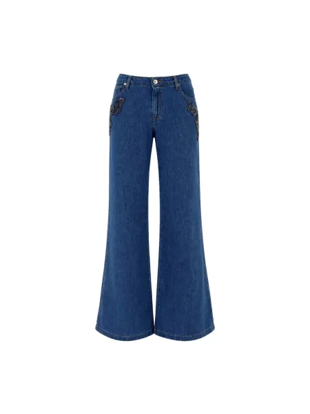 Jeansy Ermanno Scervino niebieskie