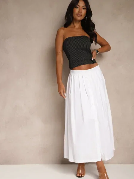 Fustă Haluvia albă