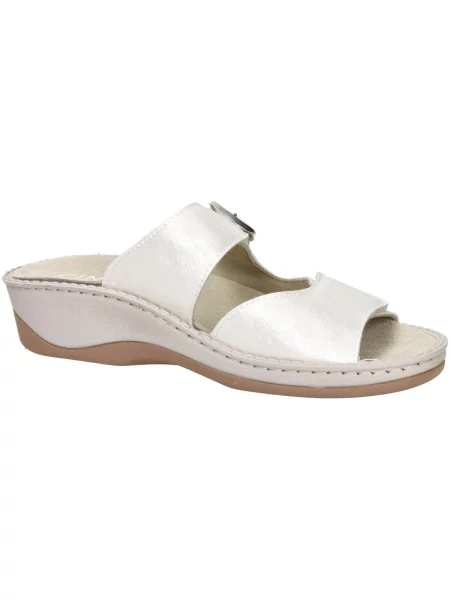 Šľapky Cinzia-soft biela