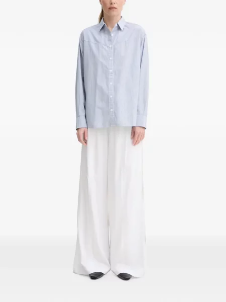 Curea Levi's® cu broderie cu cataramă cu dungi albastru