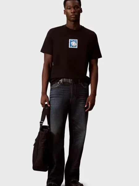 Футболка Calvin Klein Jeans чорна