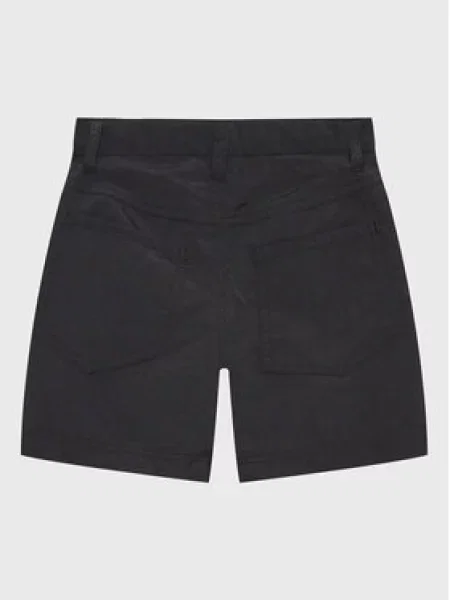 Šortky z materiálu Jack Wolfskin černé