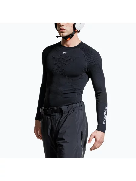 Термоактивна кофта X-Bionic Energy Accumulator black/black чорний