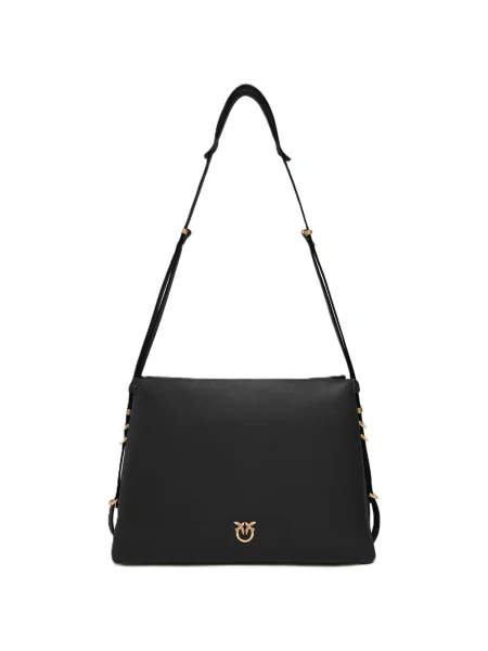 Geanta de piele Pinko din piele negru