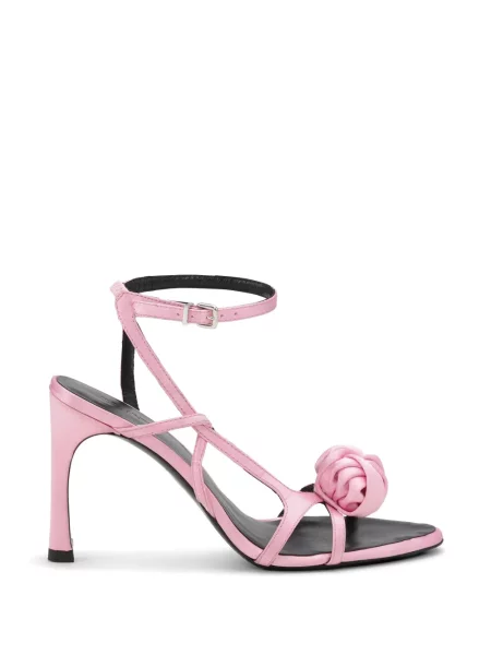 Sandale Rotate Birger Christensen din satin roz