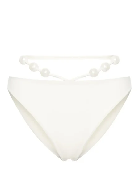 Bikini Magda Butrym z perełkami biały