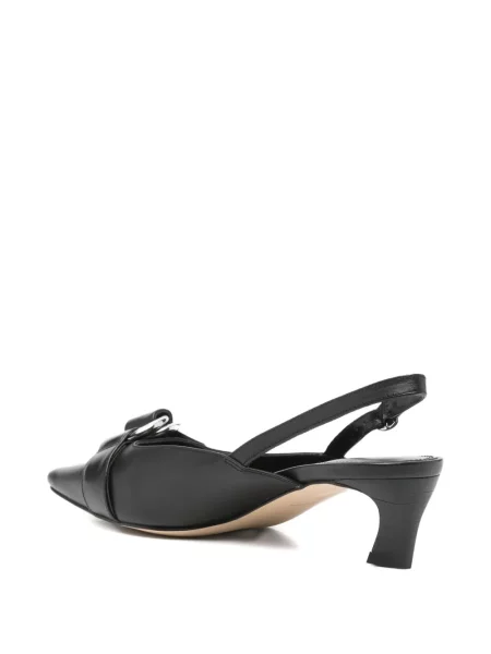 Pantofi cu toc Michael Kors cu cataramă negru