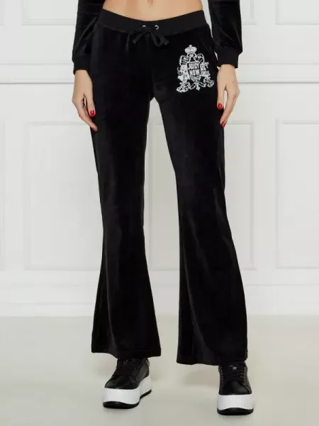 Juicy Couture Jogger nadrág CASIA | Straight fit | low rise fekete