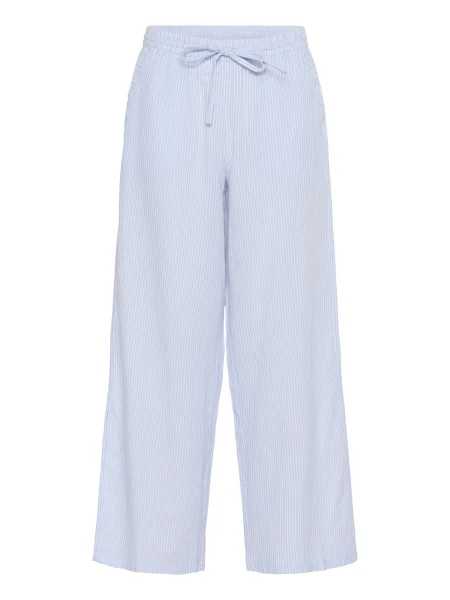 Cream Pantaloni CRKatinka albastru deschis alb